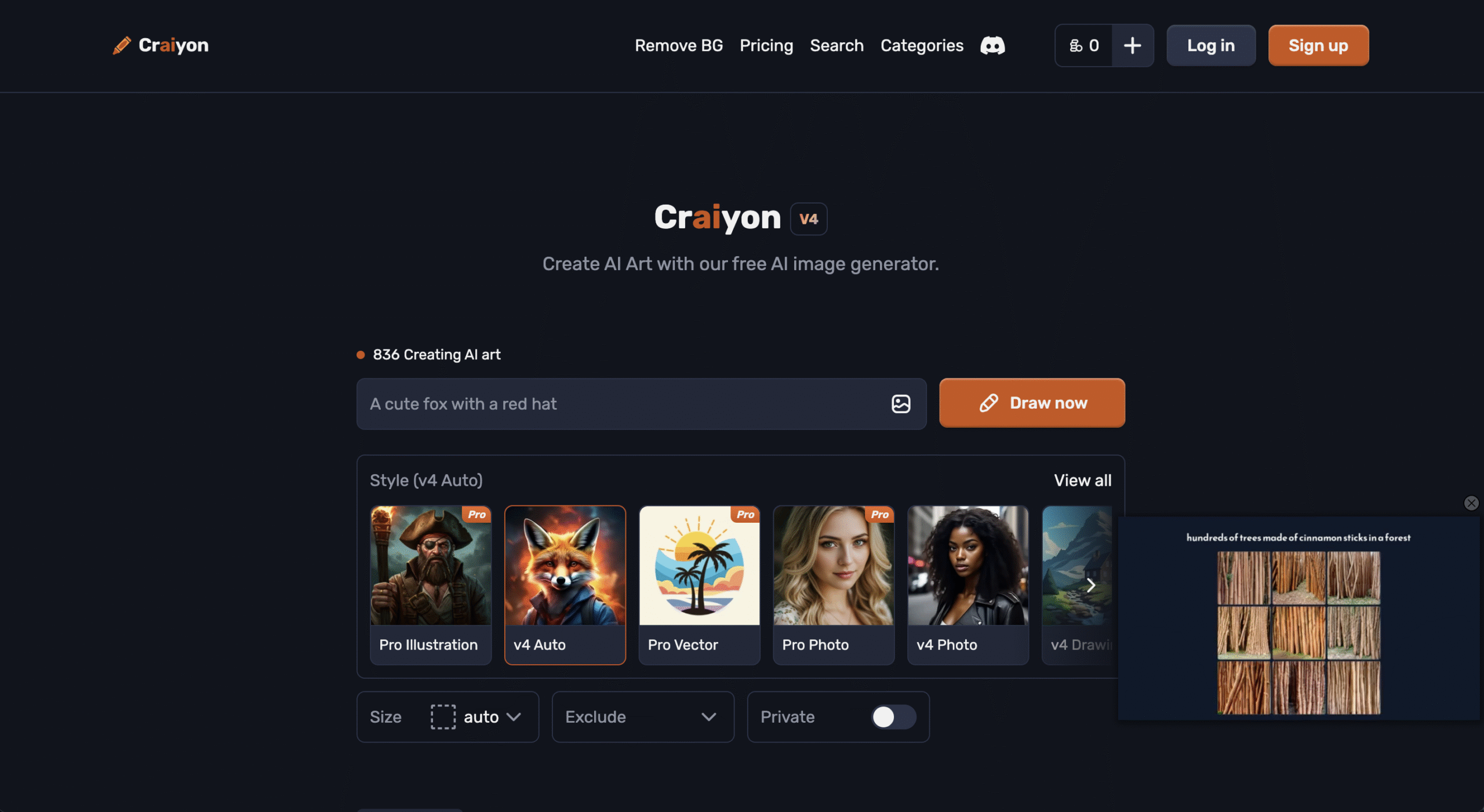 Craiyon：免费生成AI艺术图像的工具-1