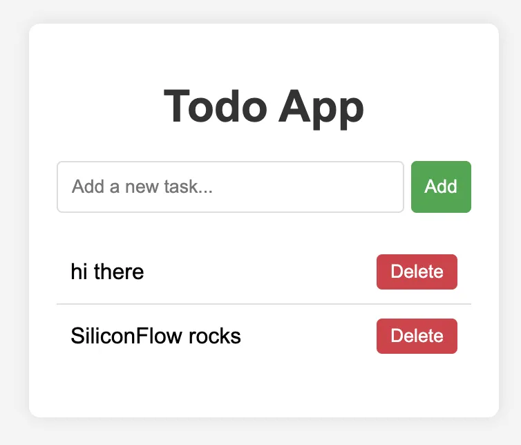 Todo App UI