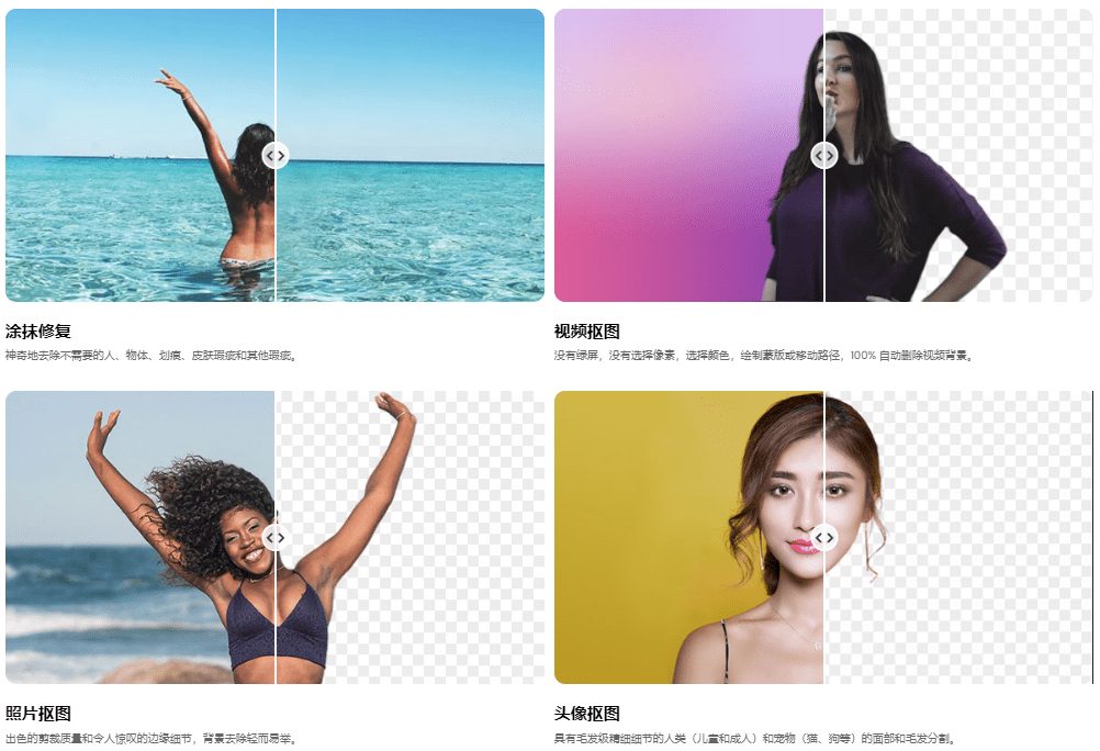Cutout.pro：专注图片背景编辑与放大增强