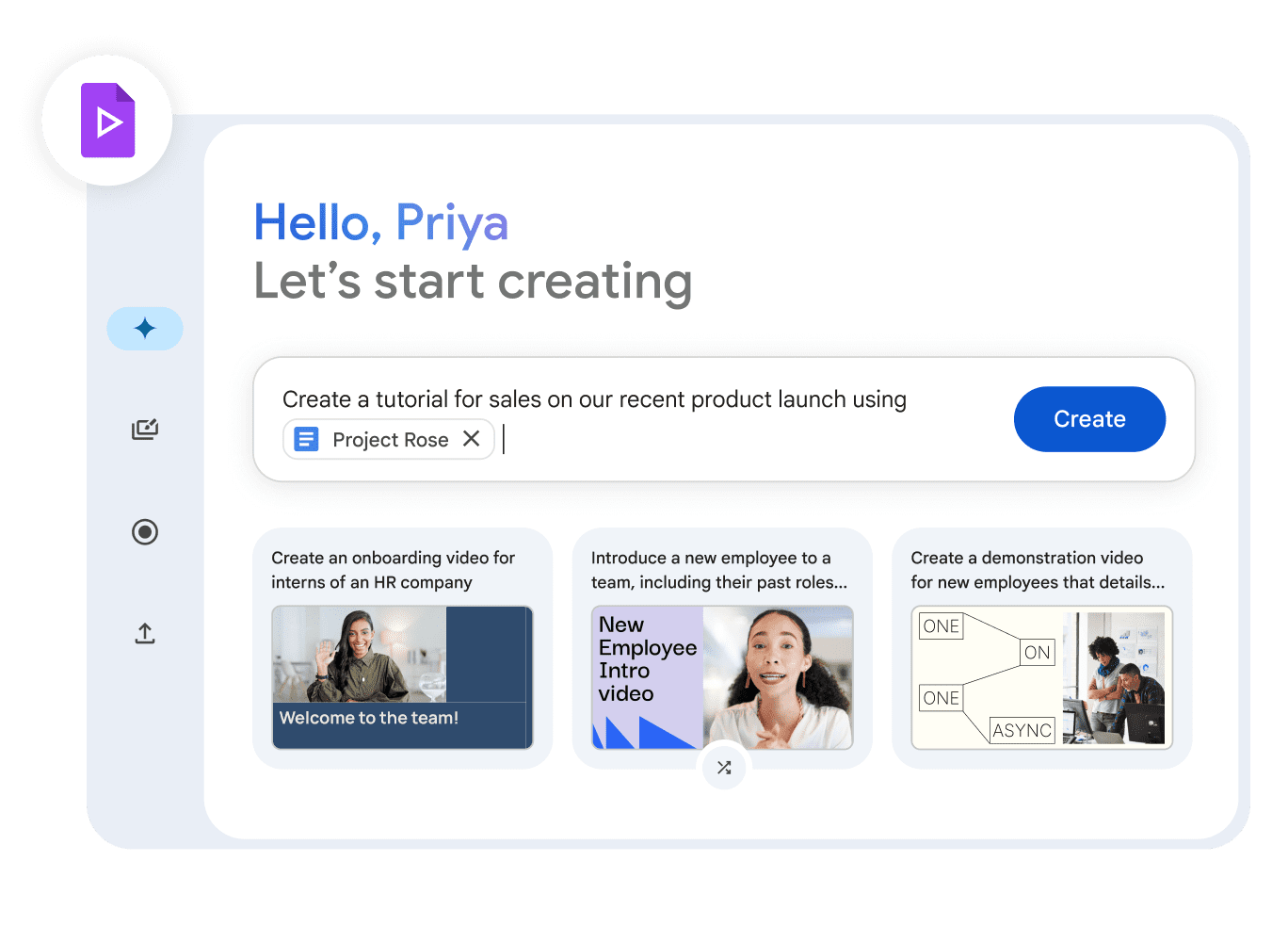 Google Vids：从提示指令和文档开始创作营销讲解视频