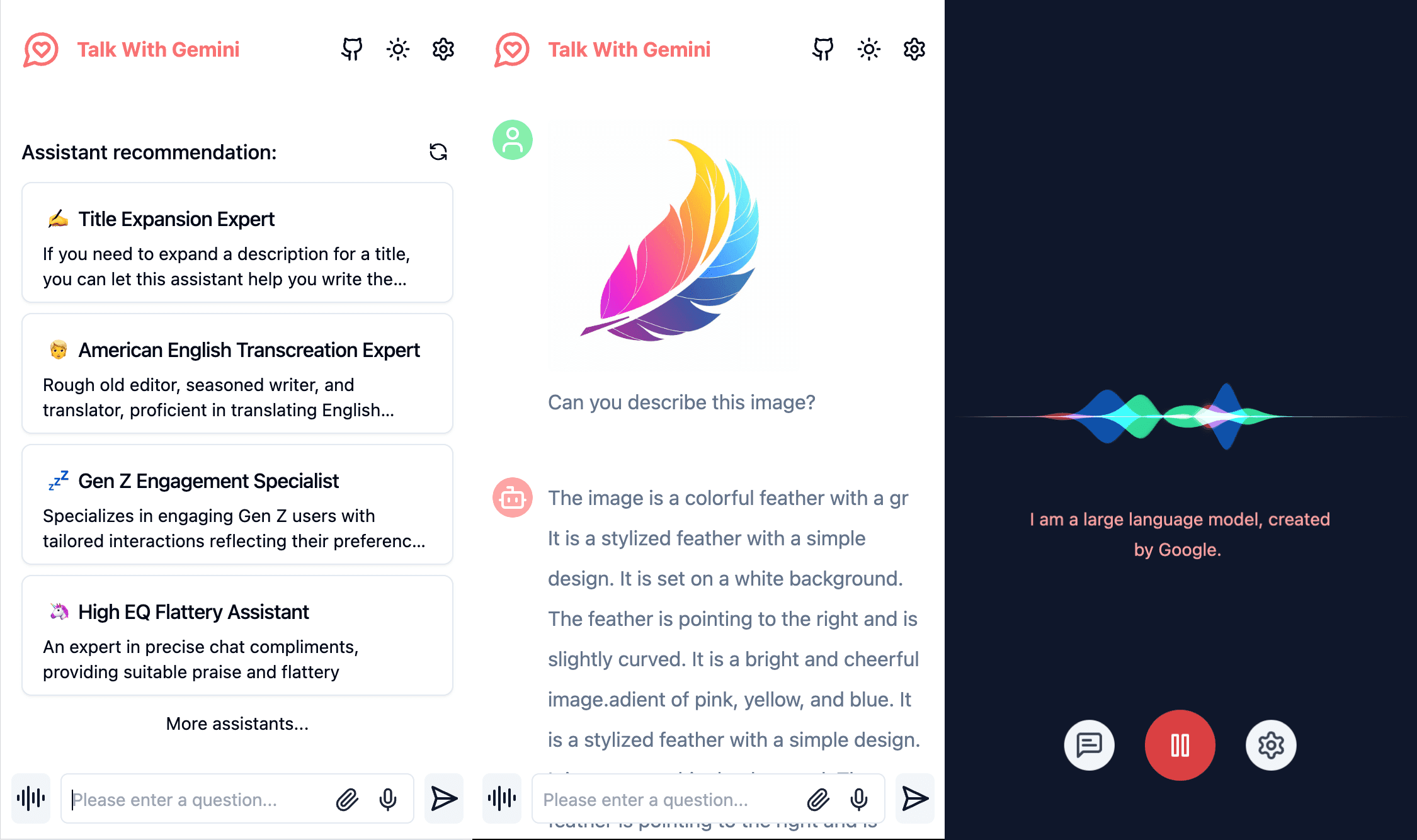Gemini Next Chat：部署您的私人Gemini应用，支持多模态模型-1