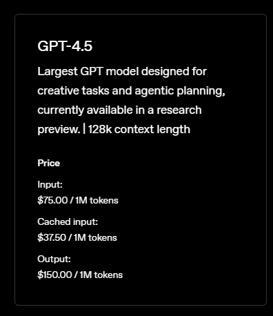 OpenAI 发布 GPT-4.5：一次“微妙提升”还是“劝退式”定价？-1