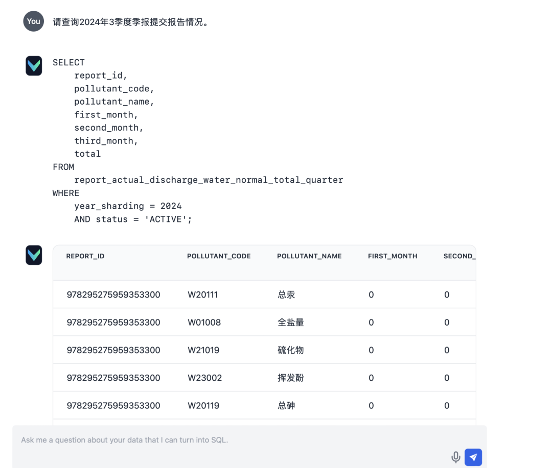 查询结果1