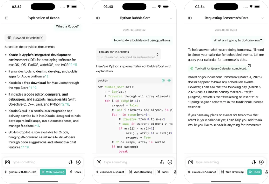 FlowDown（浮望）：iOS/macOS体验流畅的 AI 客户端-1