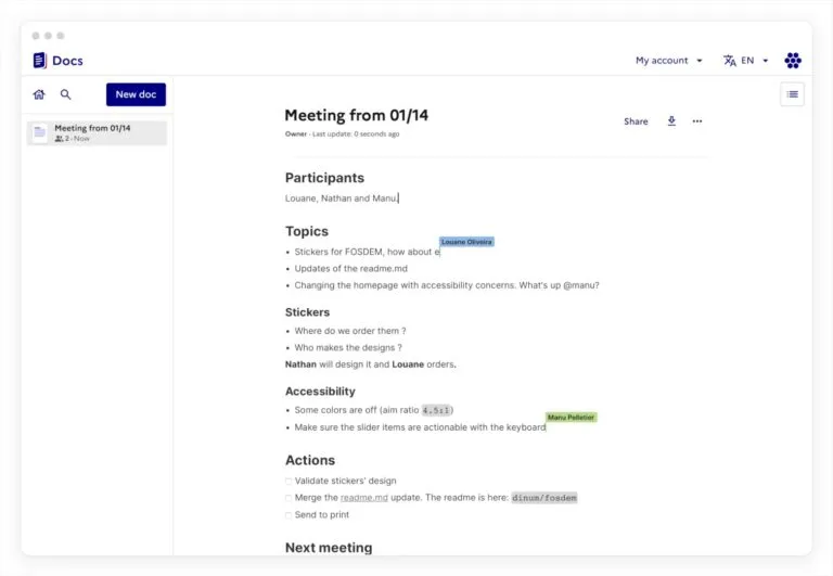 Notes And Documents Docs: open source collaborative note and document management tool - AI ...