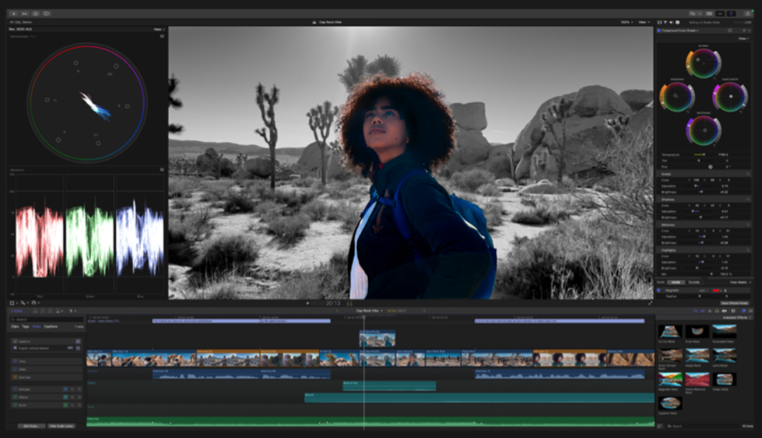 Final Cut Pro：专业视频剪辑与后期制作工具-1