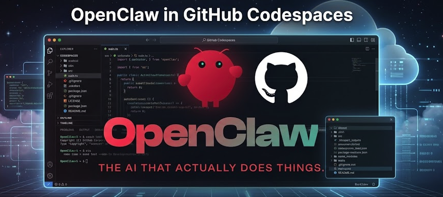 零成本部署最强开源Agent：在GitHub Codespaces中构建OpenClaw与飞书私有智囊团