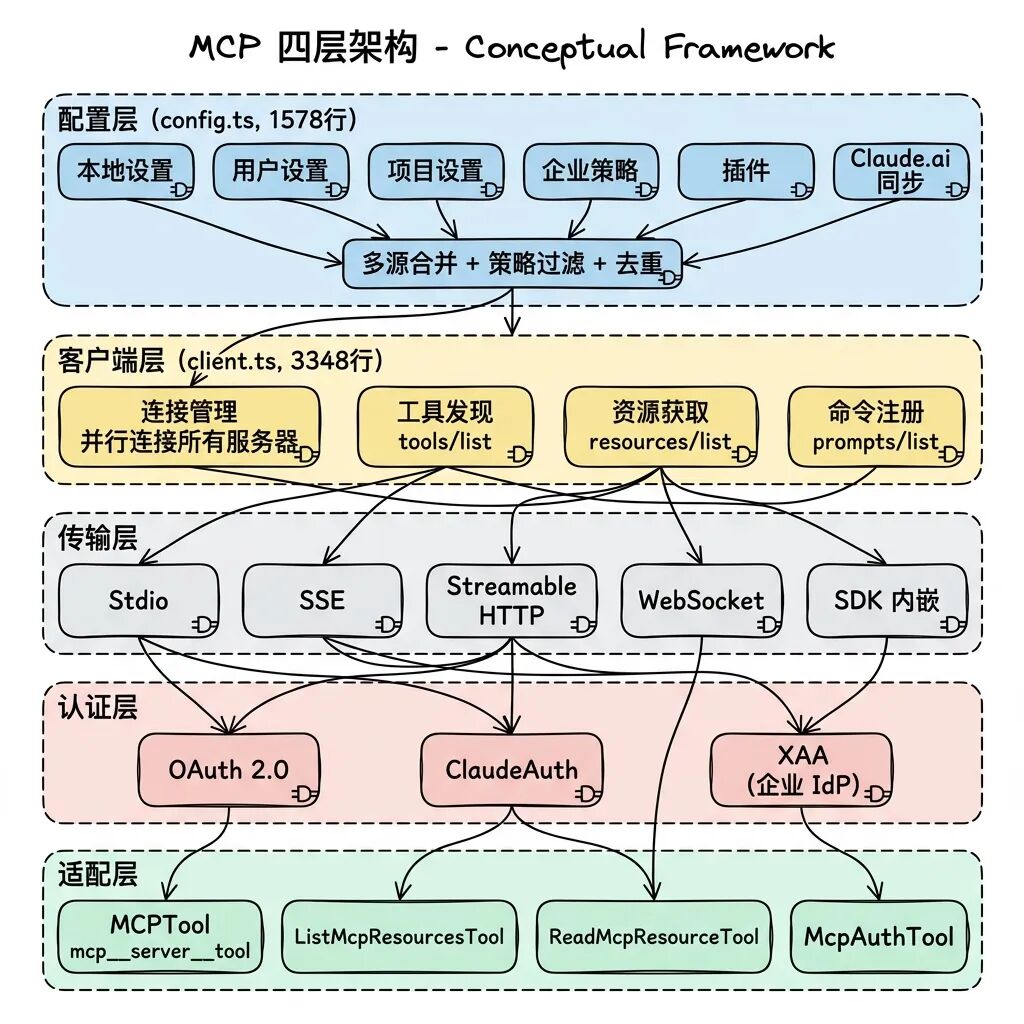 MCP 四层架构