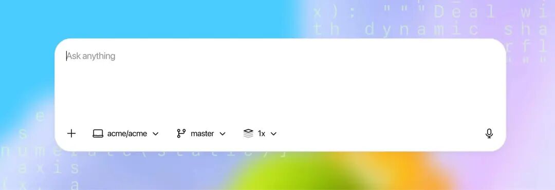 配图4：Codex Web / Cloud 输入界面